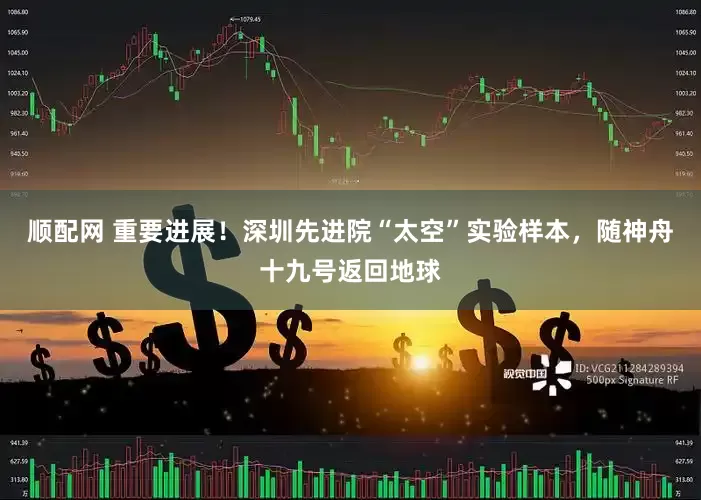 顺配网 重要进展！深圳先进院“太空”实验样本，随神舟十九号返回地球
